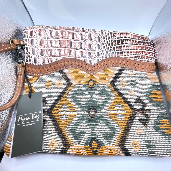 Myra Bag Handbags - Myra NWT Seneca Falls Small Crossbody Bag S-7333 Southwestern